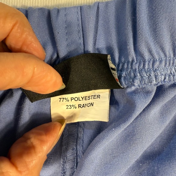 Grey's Anatomy by Barco MT Blue Scrub Pants Drawstring Waist Medical - Picture 6 of 10
